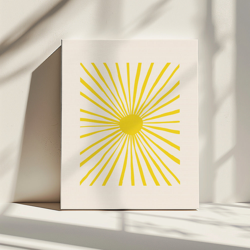Die Sonne | Leinwand