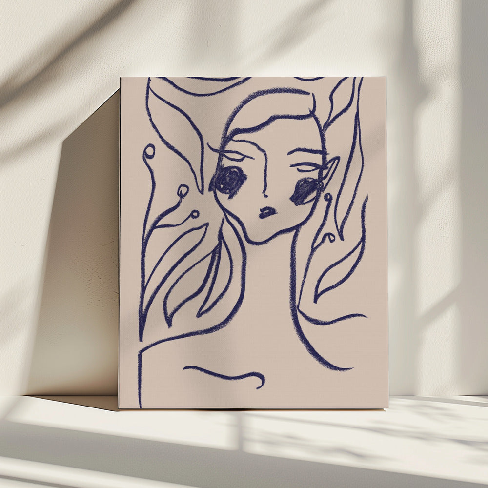 Gaia Blau | Leinwand