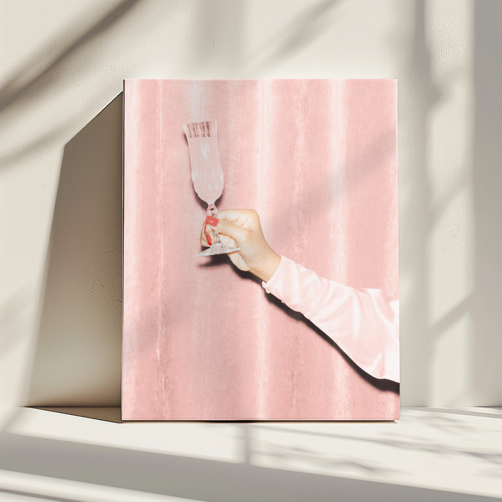 Auf Pink 02 | Leinwand