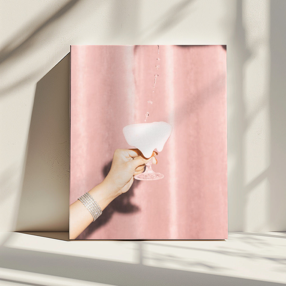 Auf Pink 04 | Leinwand
