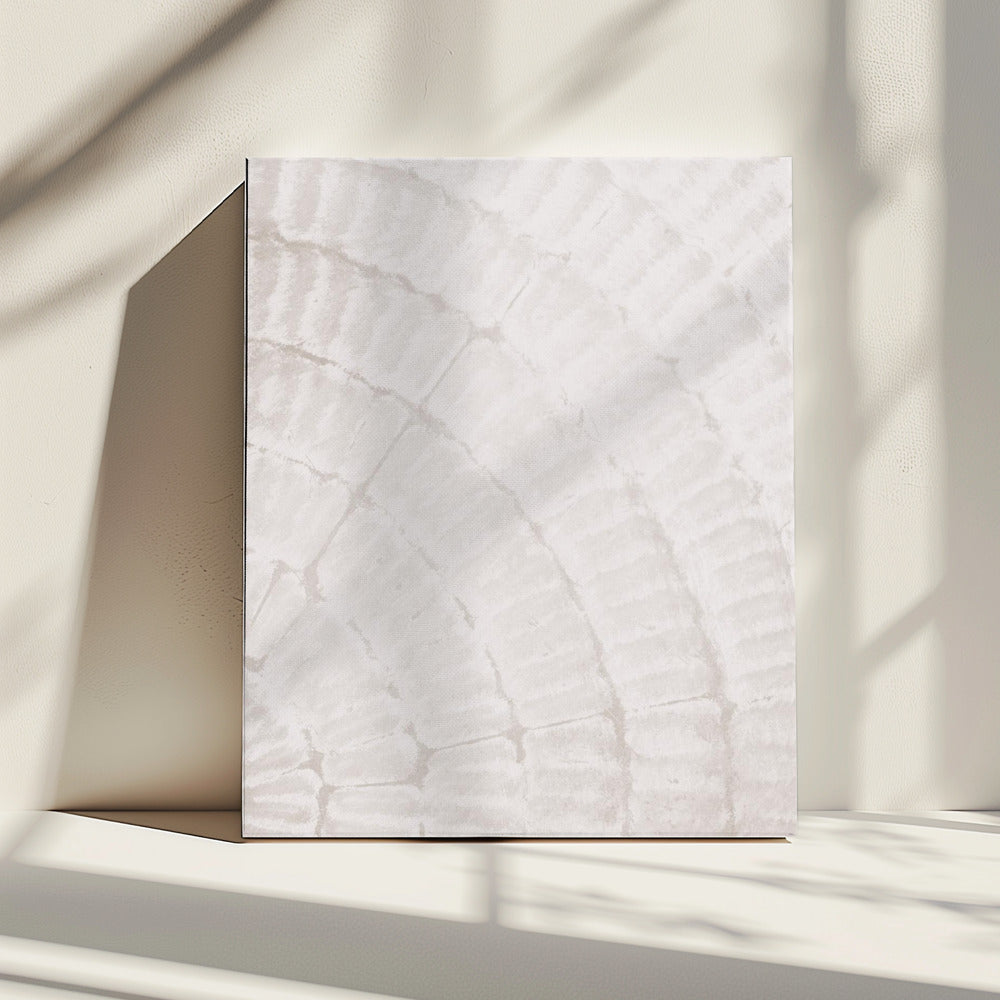 Muster Teller_Beige_2 | Leinwand