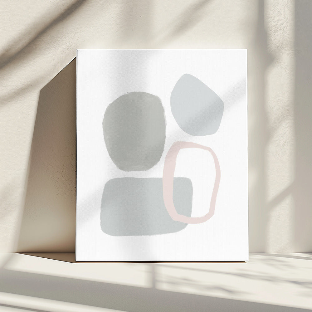 Minimalistische geometrische Formen | Leinwand