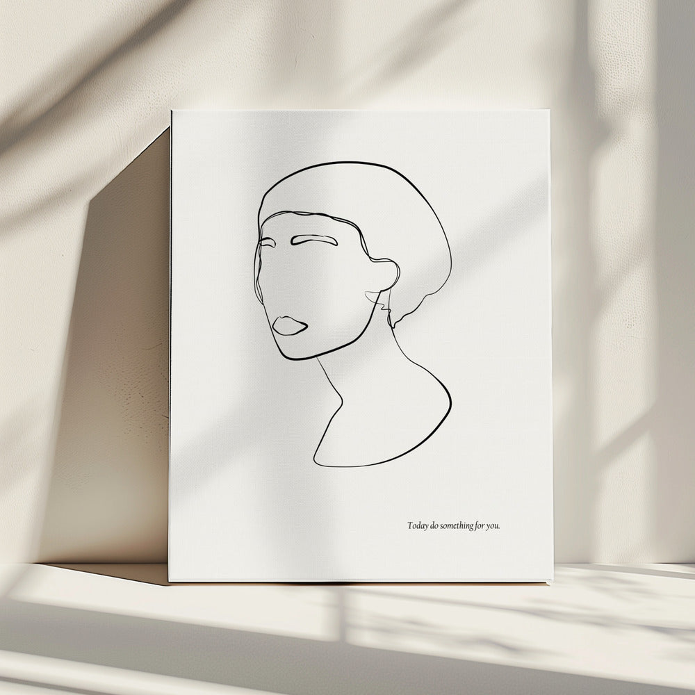 Abstract female portrait | Canvas