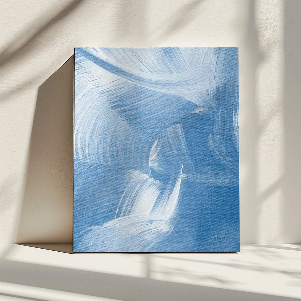 Acrylwellen | Leinwand