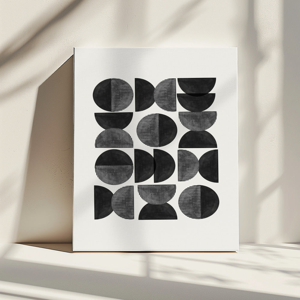 Geometrischer Rhythmus | Leinwand