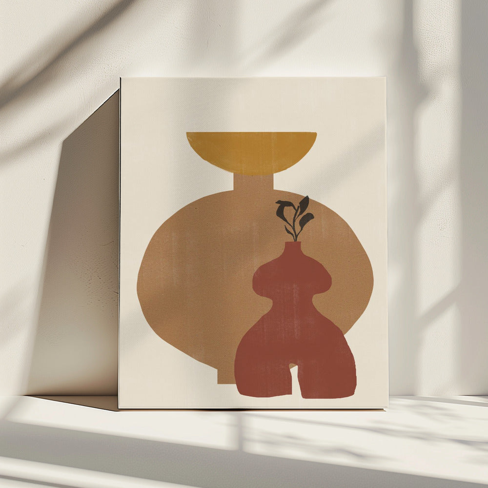 Vase Nr. 10. | Leinwand