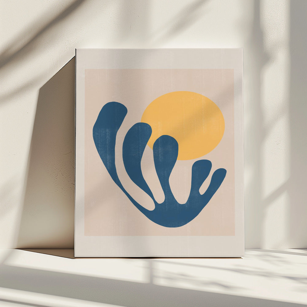 Solare Umarmung | Leinwand