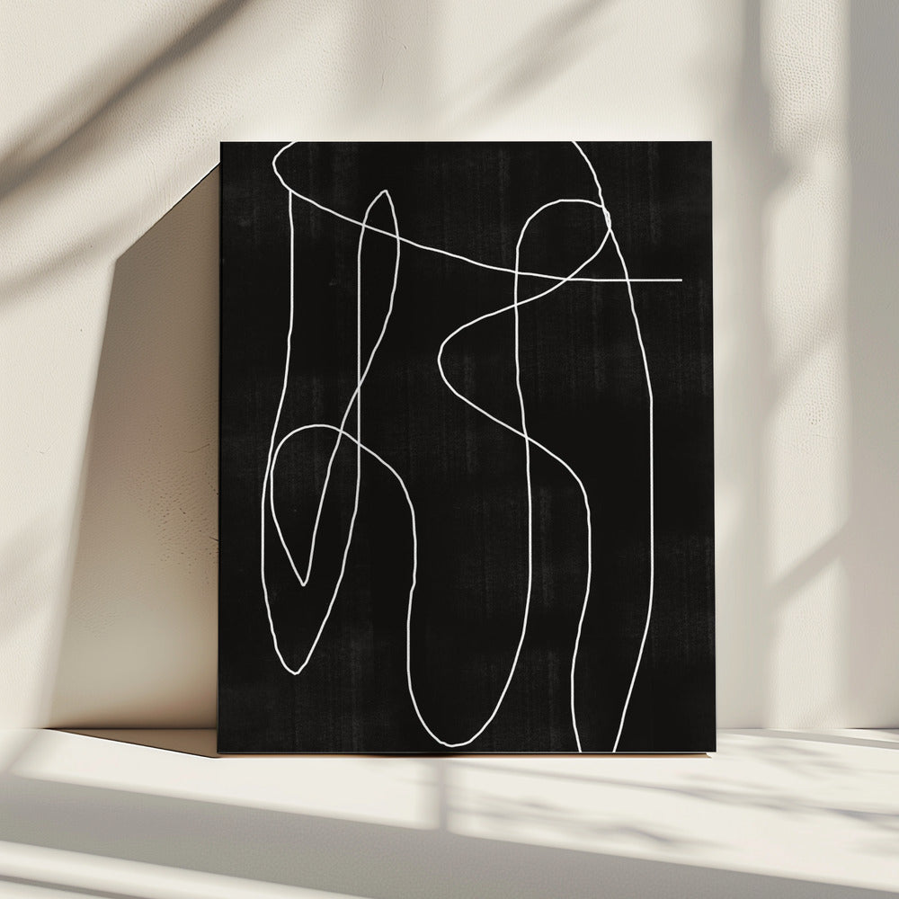 Abstrakte Linie Nr. 2. | Leinwand