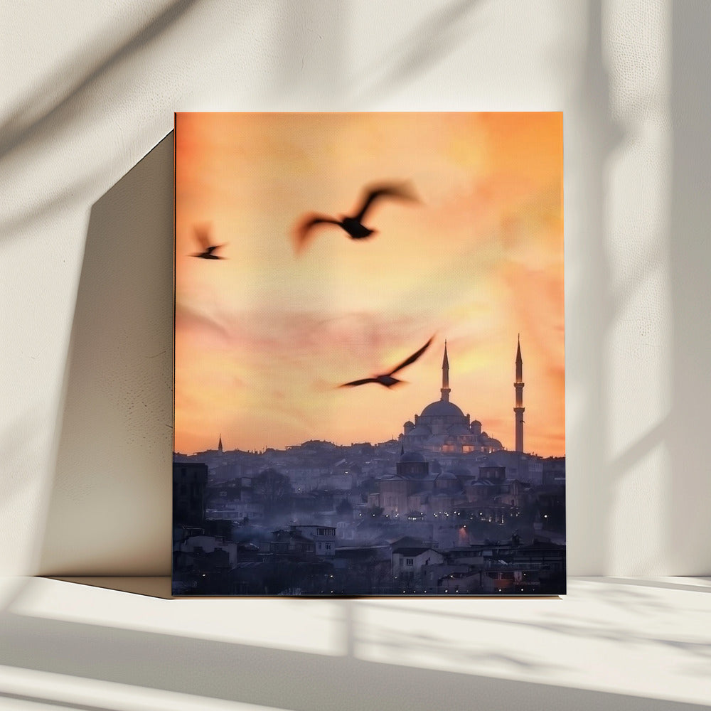 Sunset in Istanbul | Canvas