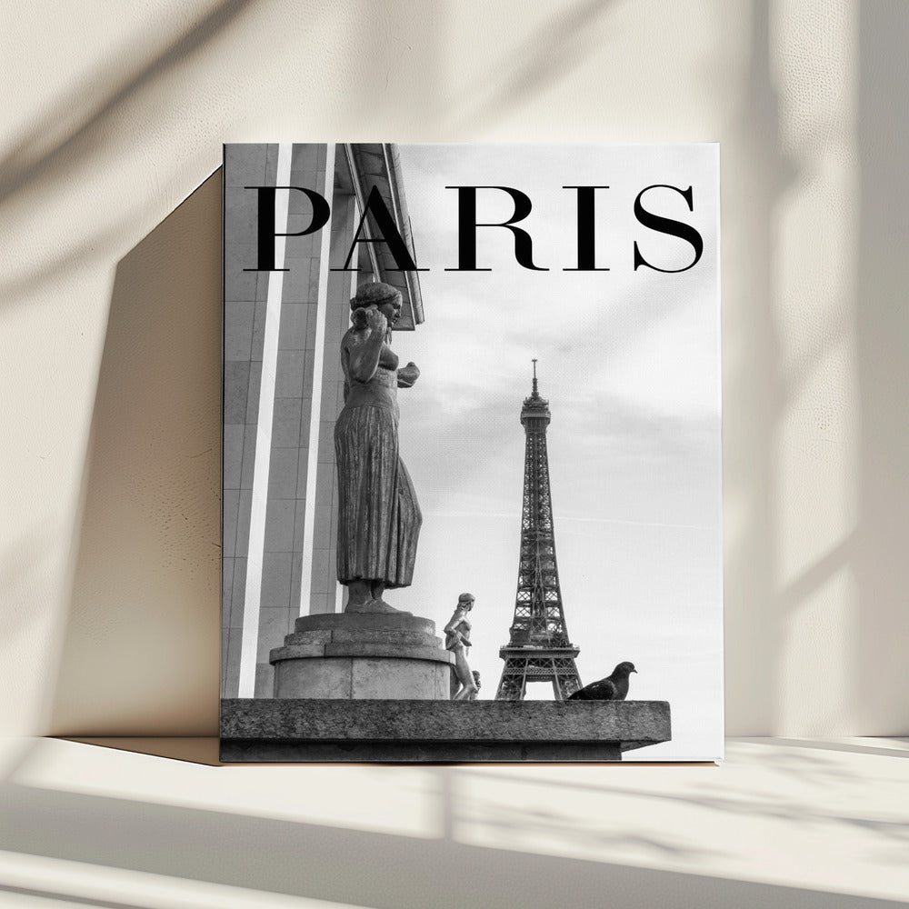 Paris Text 5 | Leinwand