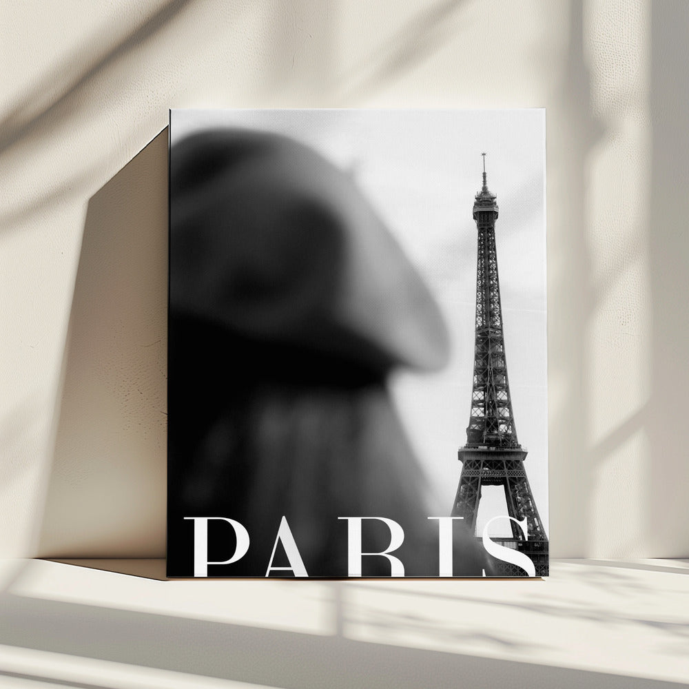 Paris Text 4 | Leinwand