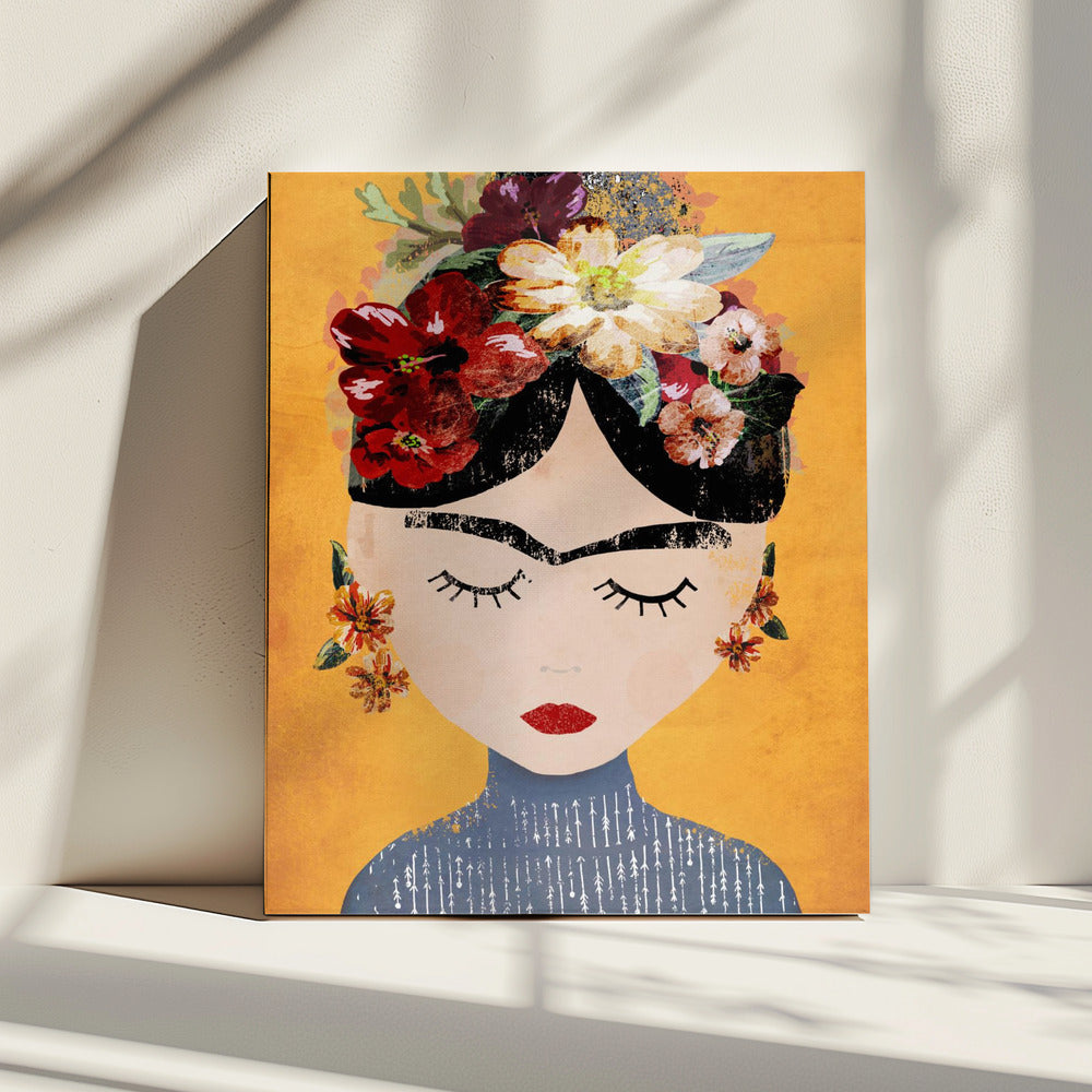 Florale Gelassenheit | Leinwand