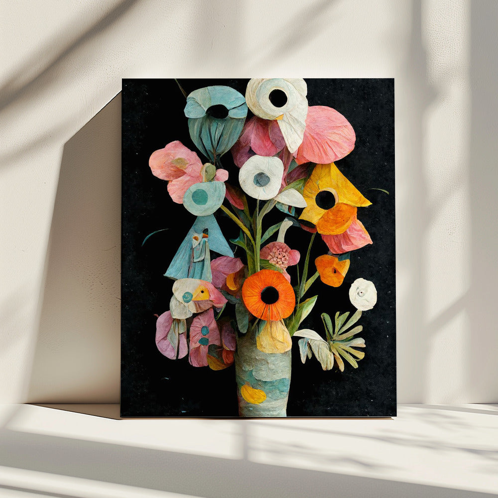 Florale Laune | Leinwand