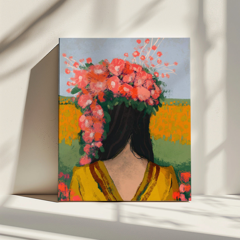 Florale Träumerei | Leinwand