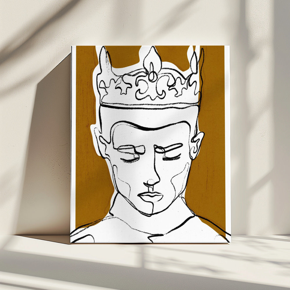 Stiller Monarch | Leinwand