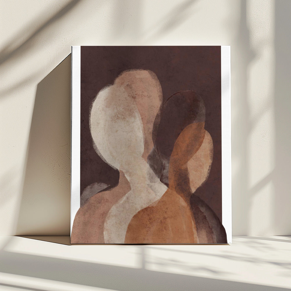 Mehrschichtige Schatten | Leinwand