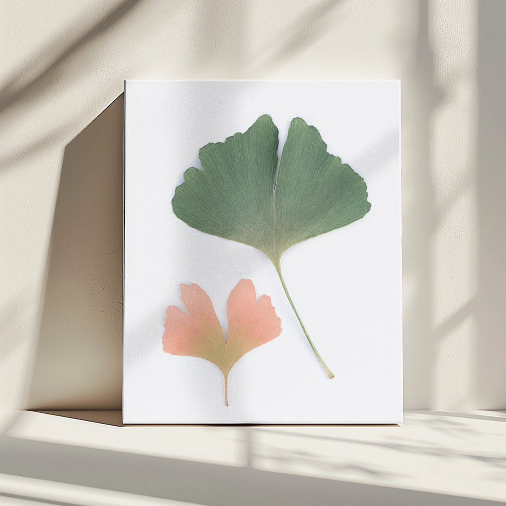 Pastell Ginkgo | Leinwand