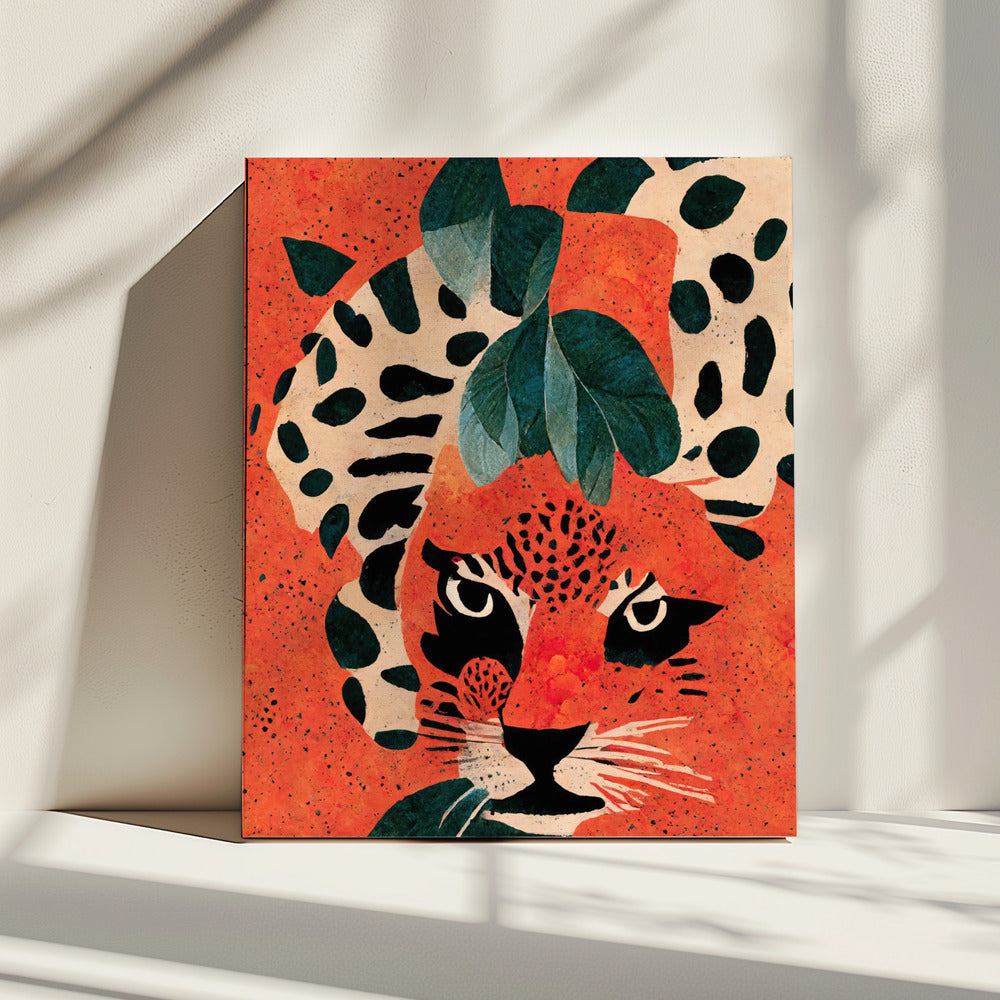 Jaguars Blick | Leinwand