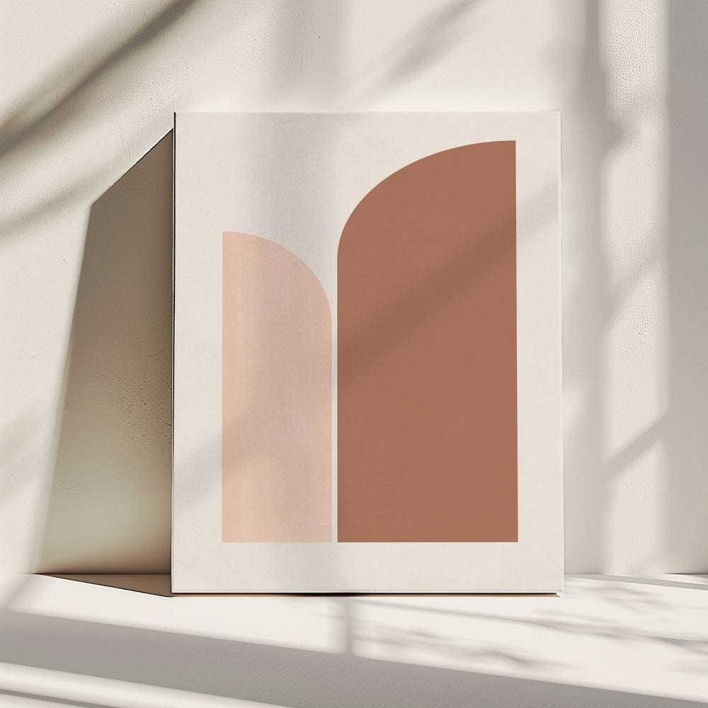 Retro Geometrisch | Leinwand