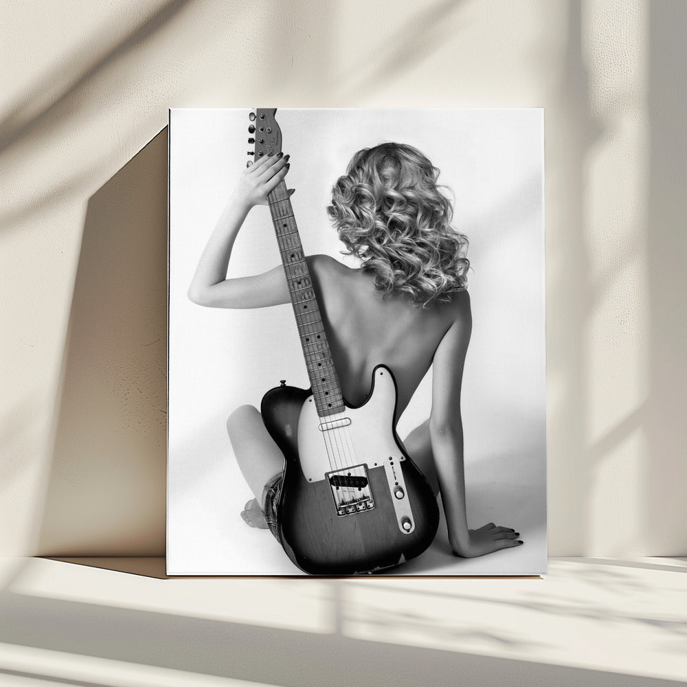 Telecaster Blondie | Leinwand