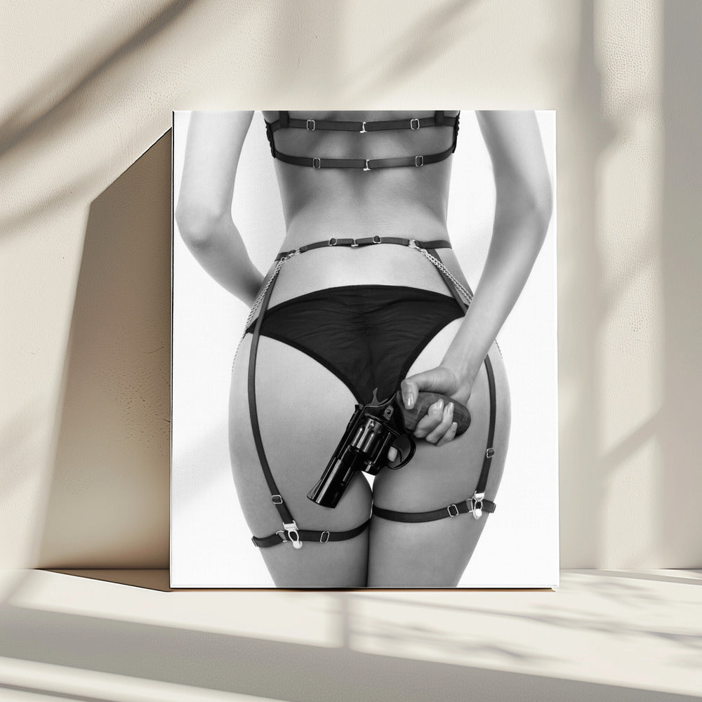 Love's A Loaded Gun | Canvas