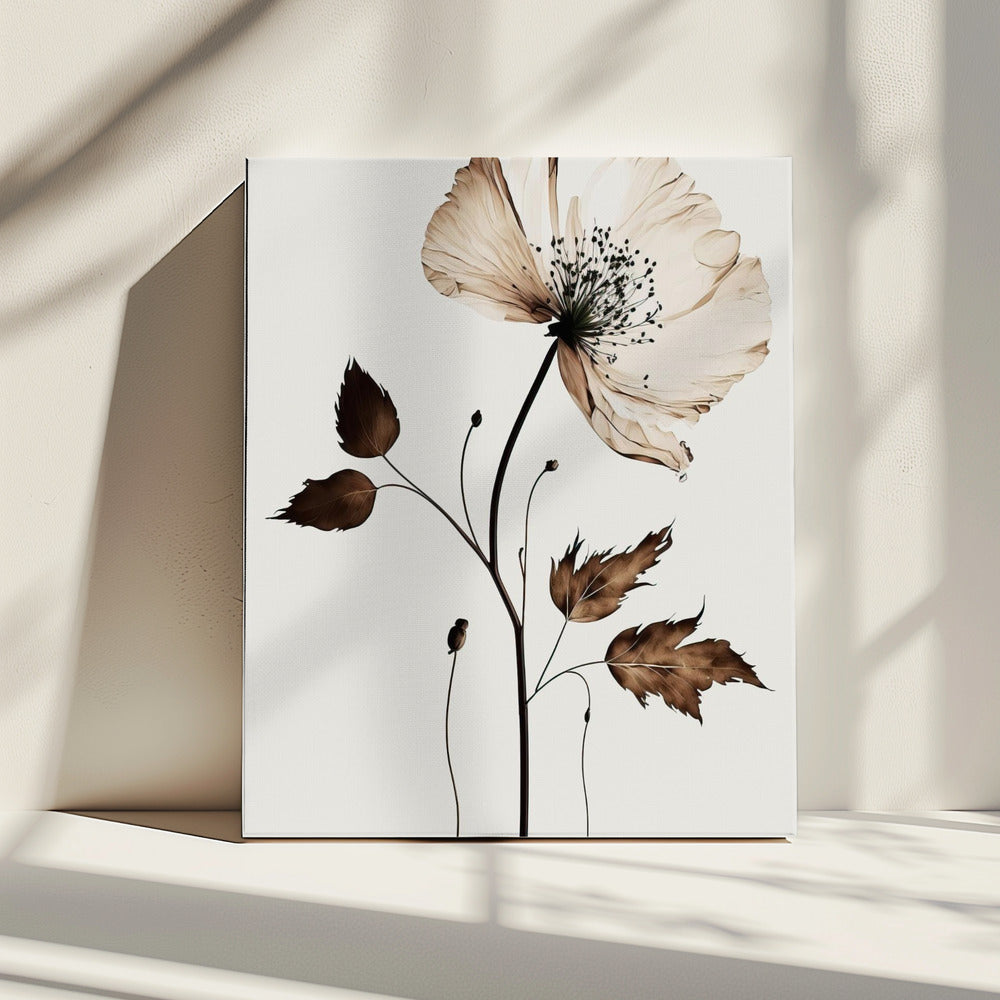 Flüsternde Blüte | Leinwand