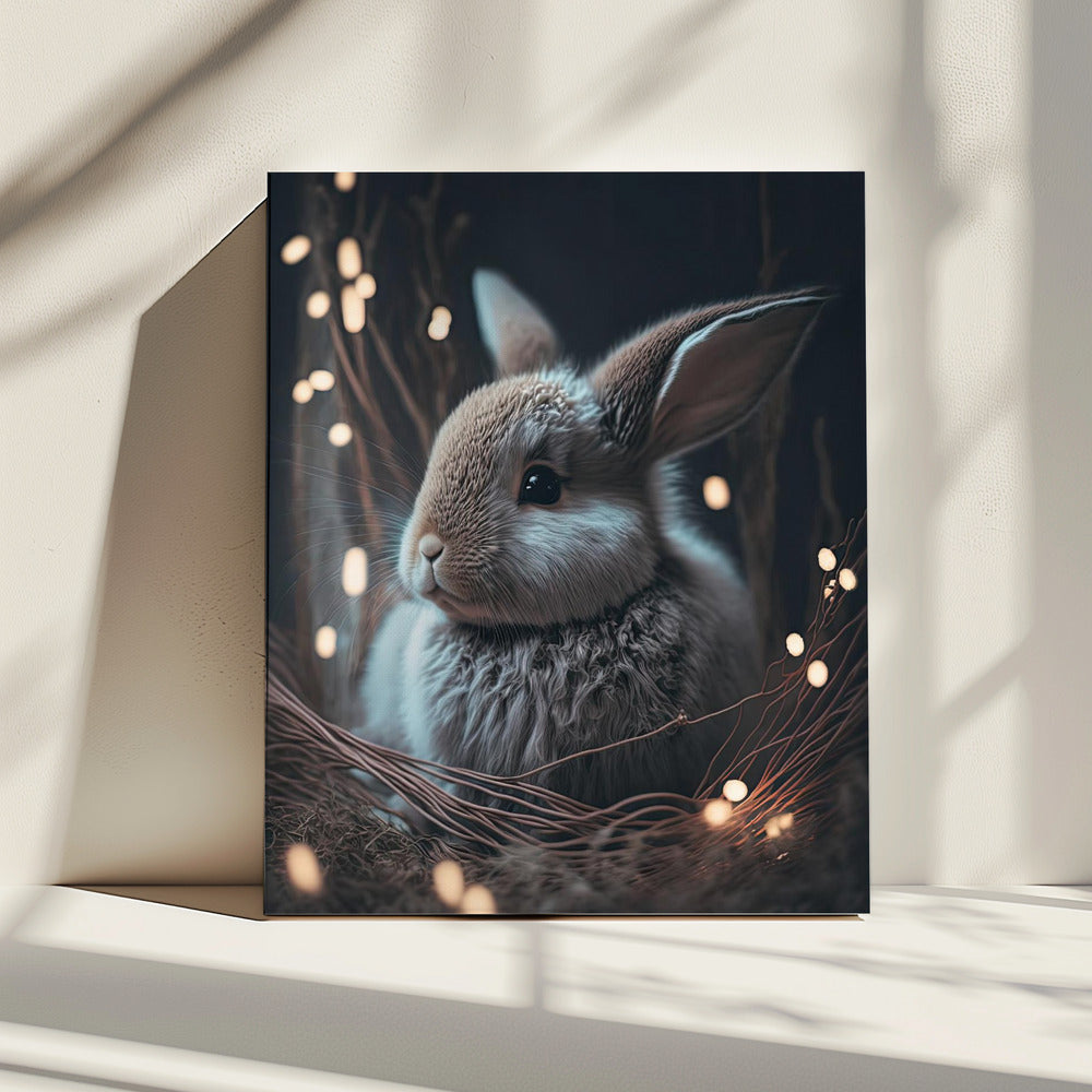 Verzauberter Hase | Leinwand