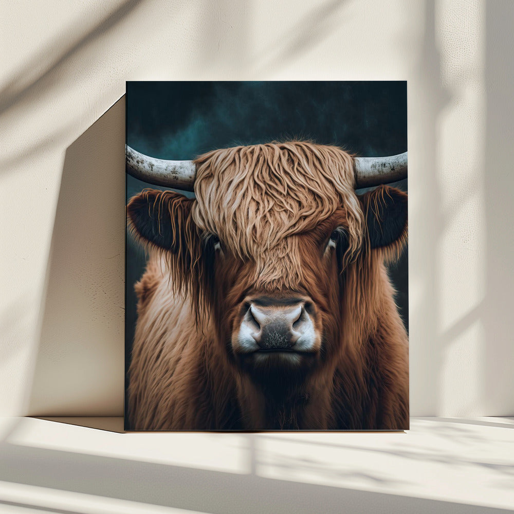 Majestätischer Highlander | Leinwand