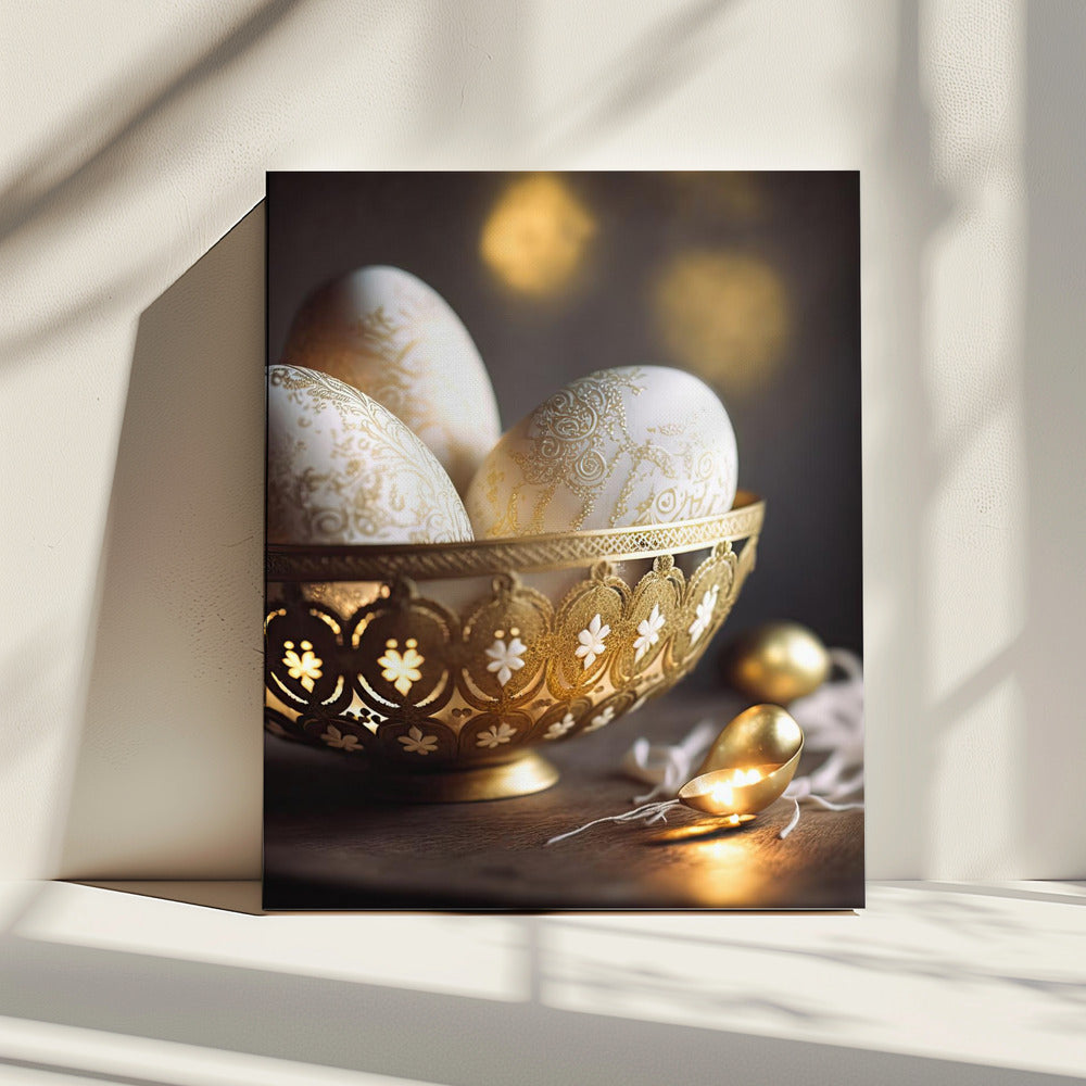 Goldene Eleganz | Leinwand