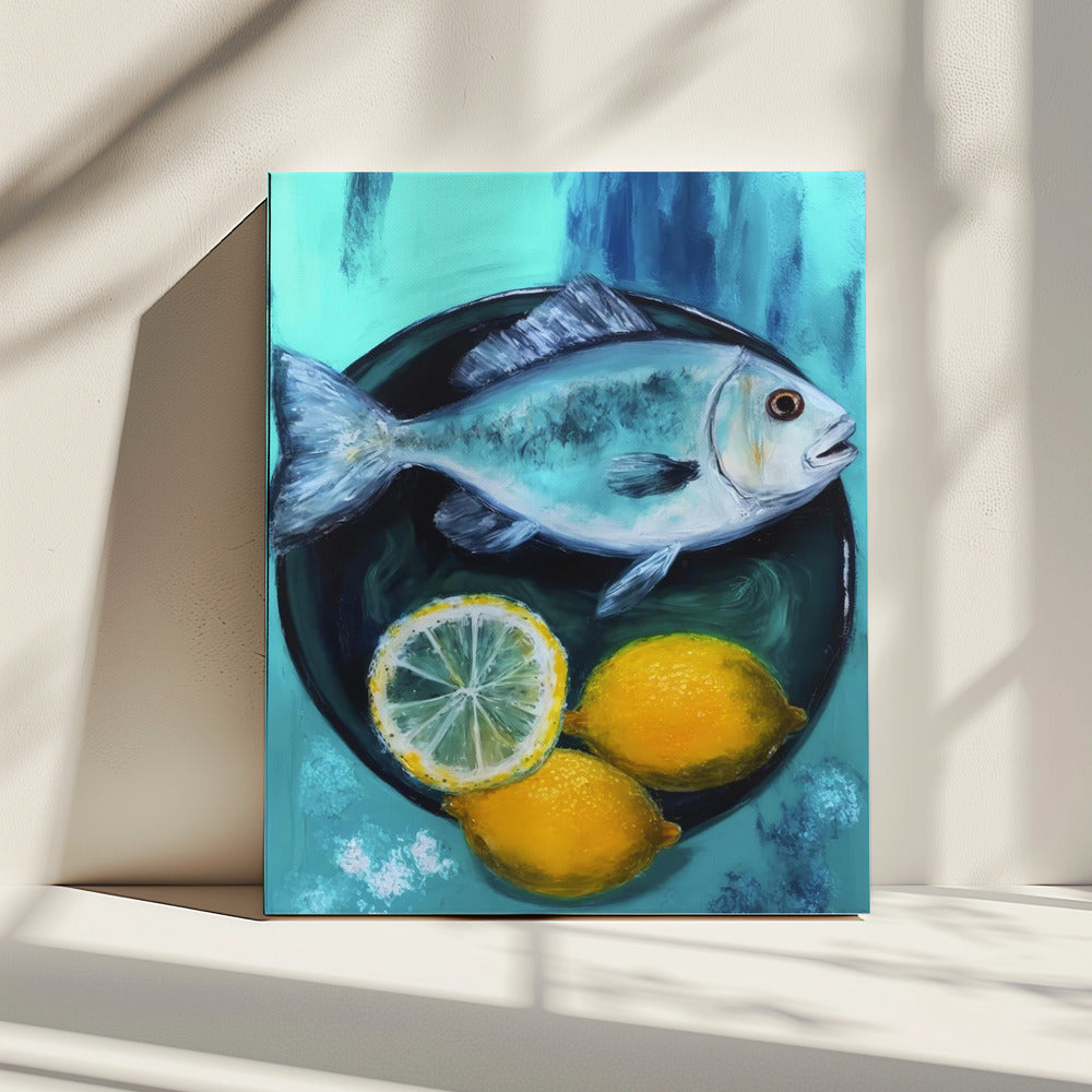 Ocean's Citrus Feast | Canvas