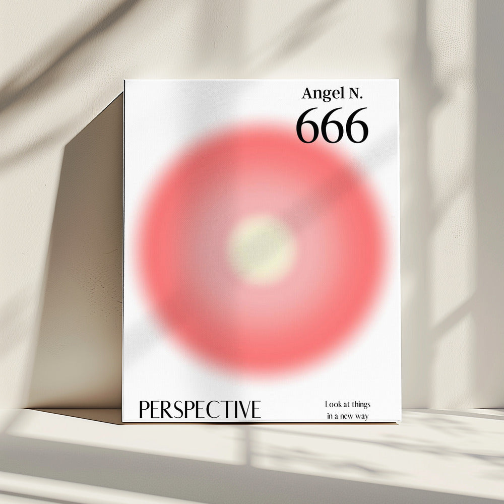 Engel Nummer 666 | Leinwand
