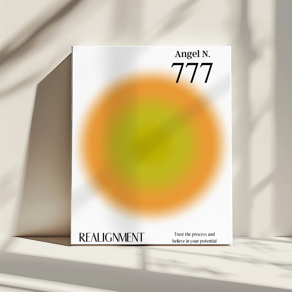 Engel Nummer 777 | Leinwand