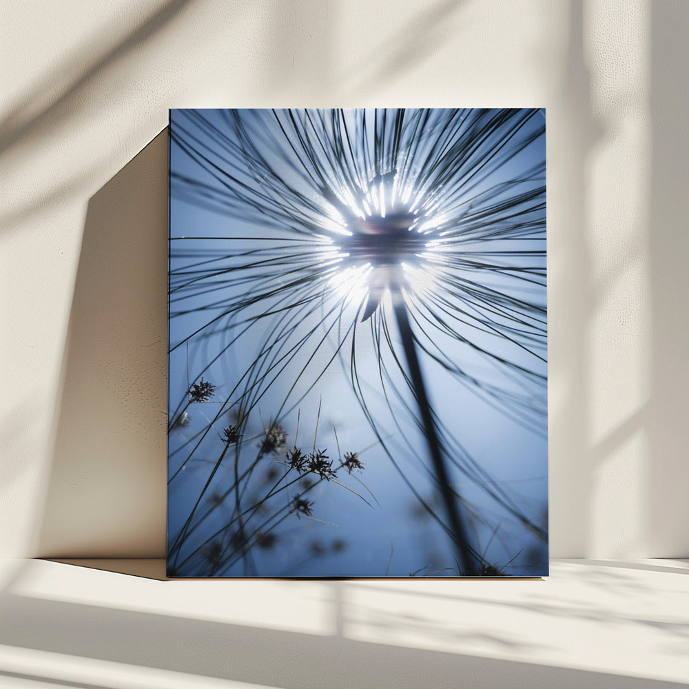 Botanisches Blau | Leinwand
