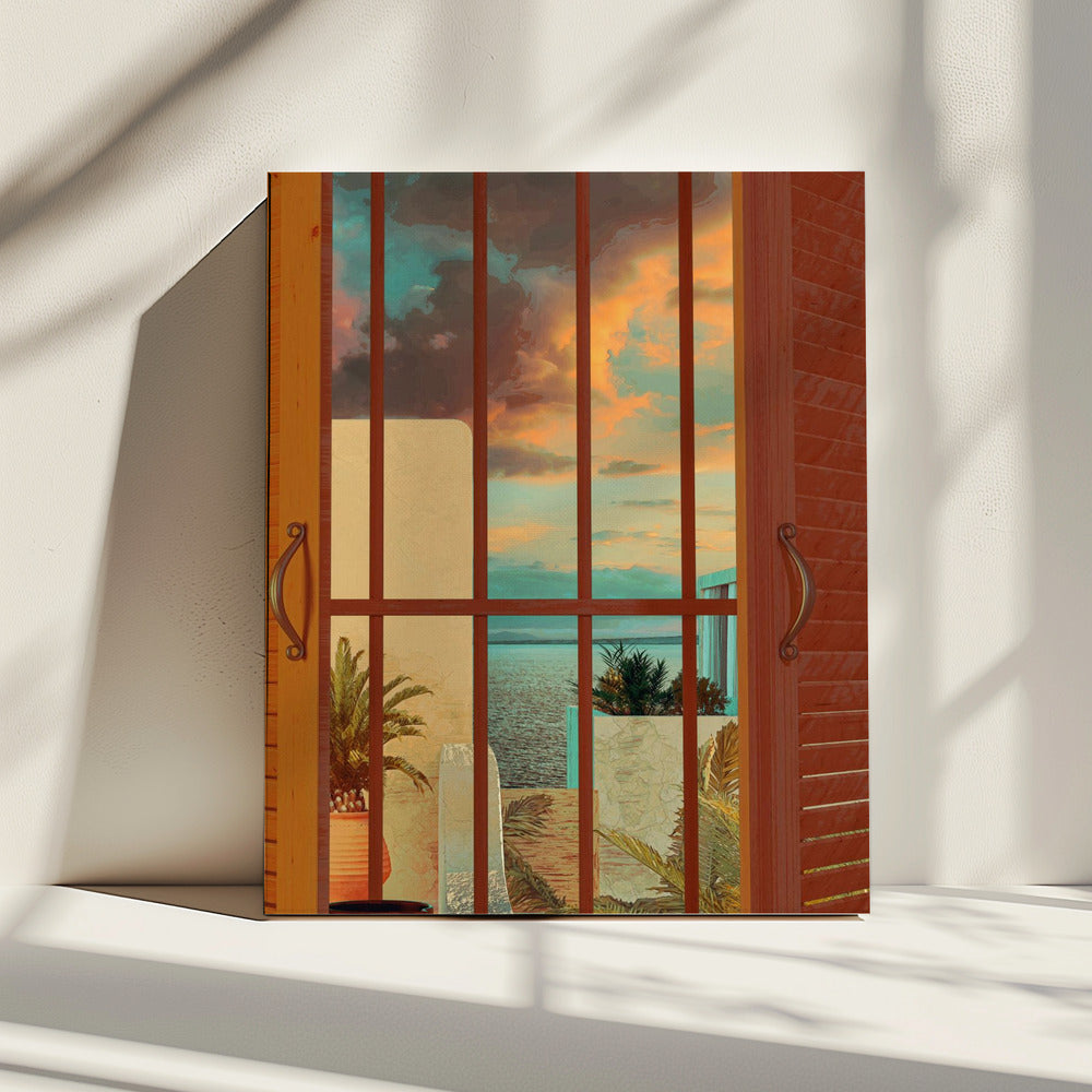 OFFENES FENSTER | Leinwand