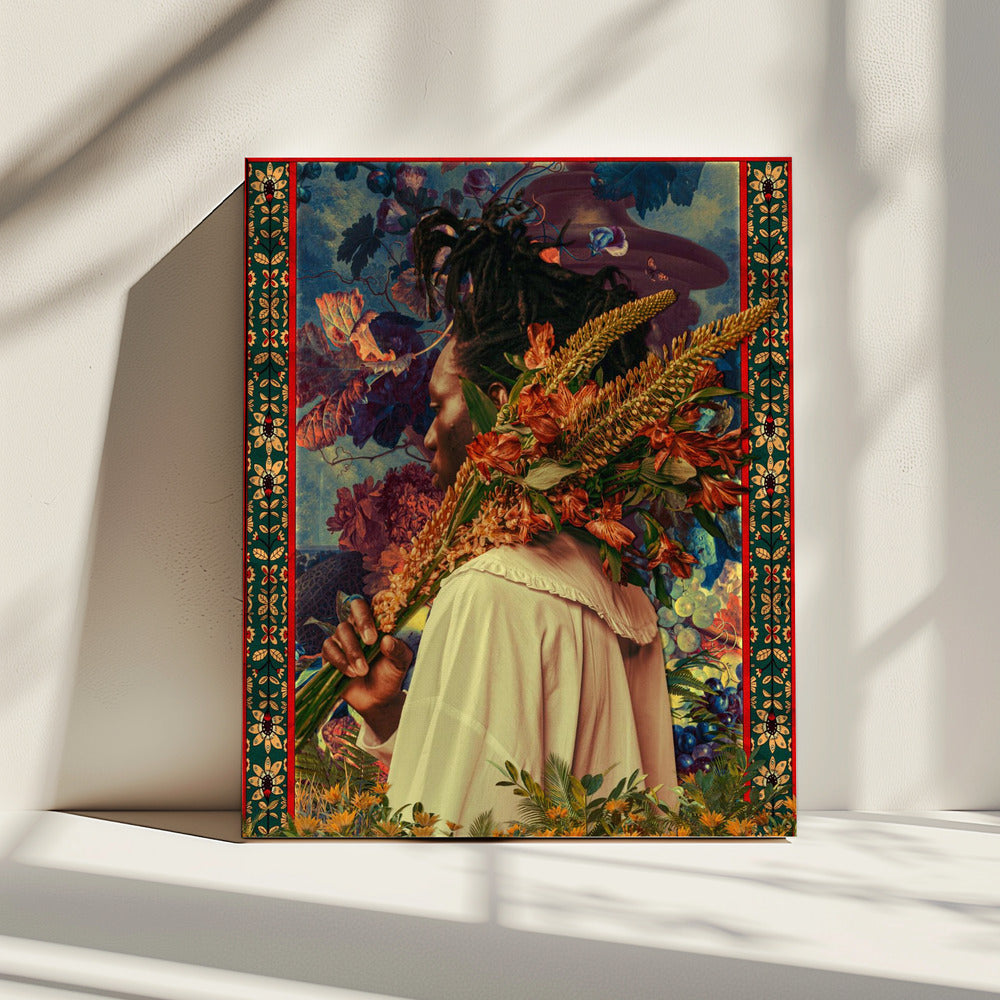 BLUMENJUNGE | Leinwand