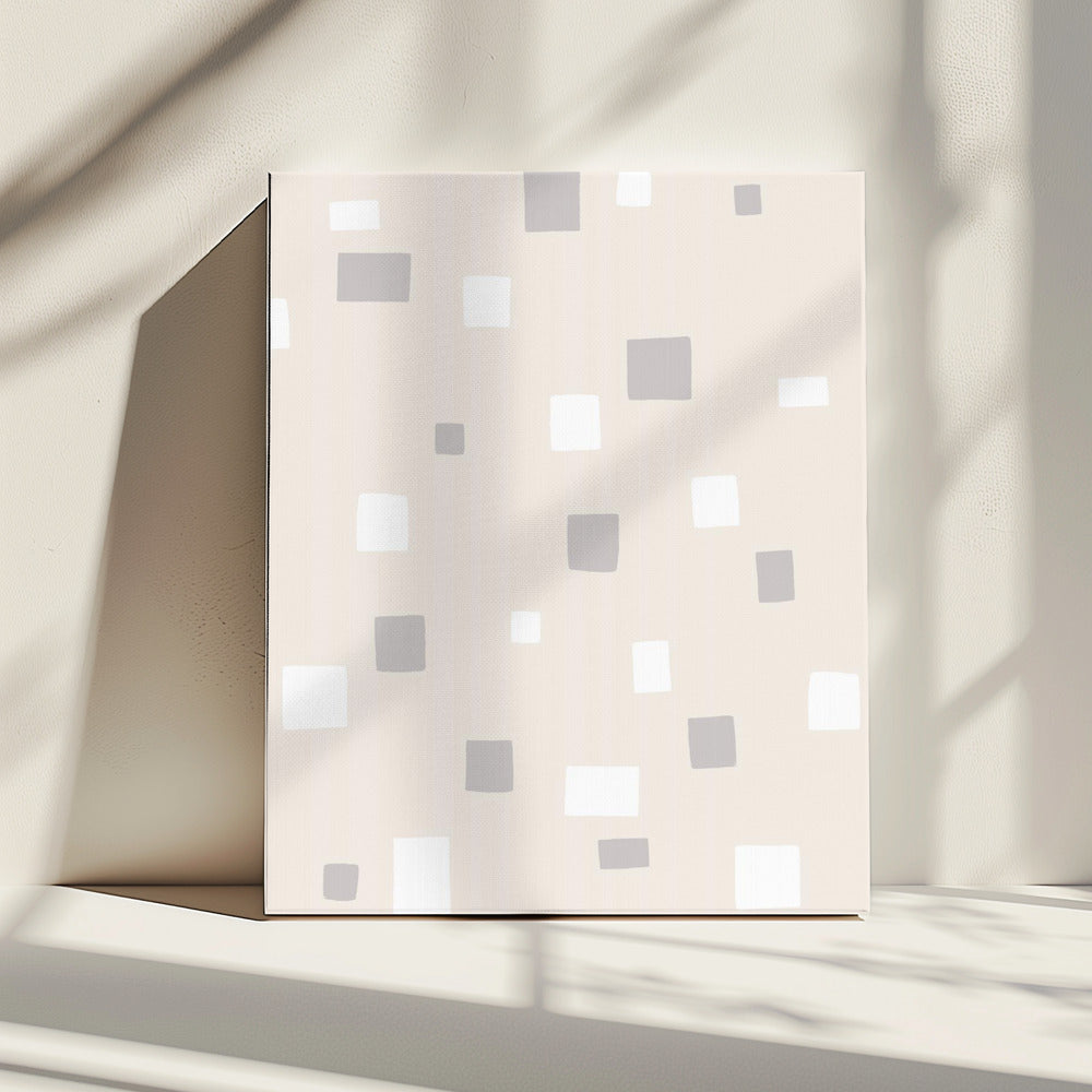 Abstrakte Quadrate | Leinwand