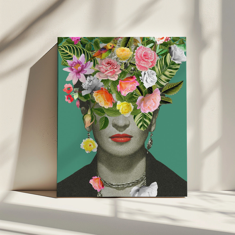 Florale Frida | Leinwand