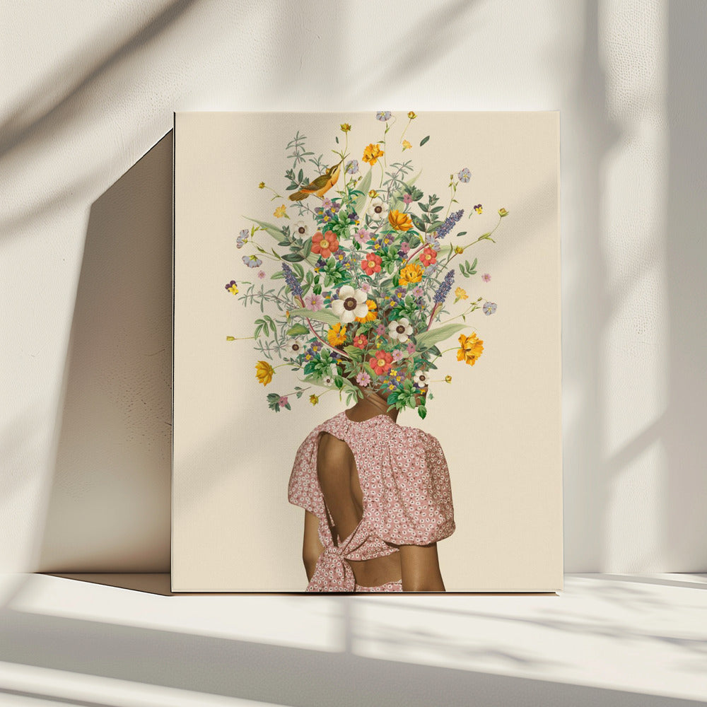 Wildblumenstrauß | Leinwand