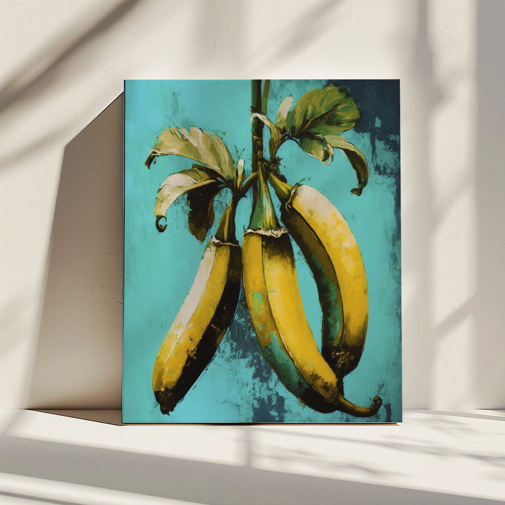 Bananen-Blues | Leinwand