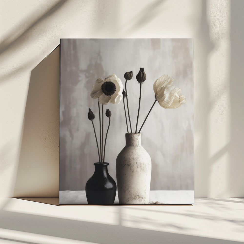 Flüsternde Blüten | Leinwand