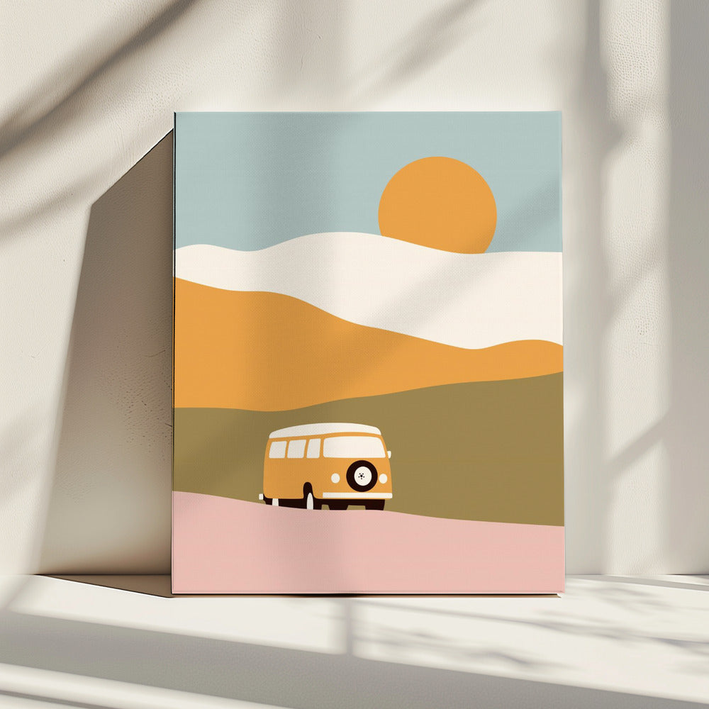 Van Minimal | Leinwand