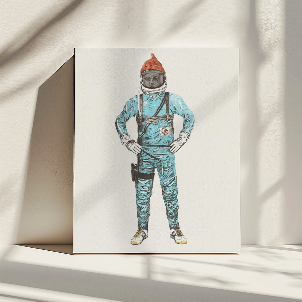 Zissou im Weltraum | Leinwand