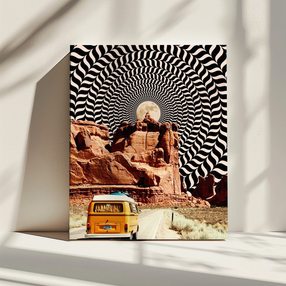 Der echte Roadtrip | Leinwand
