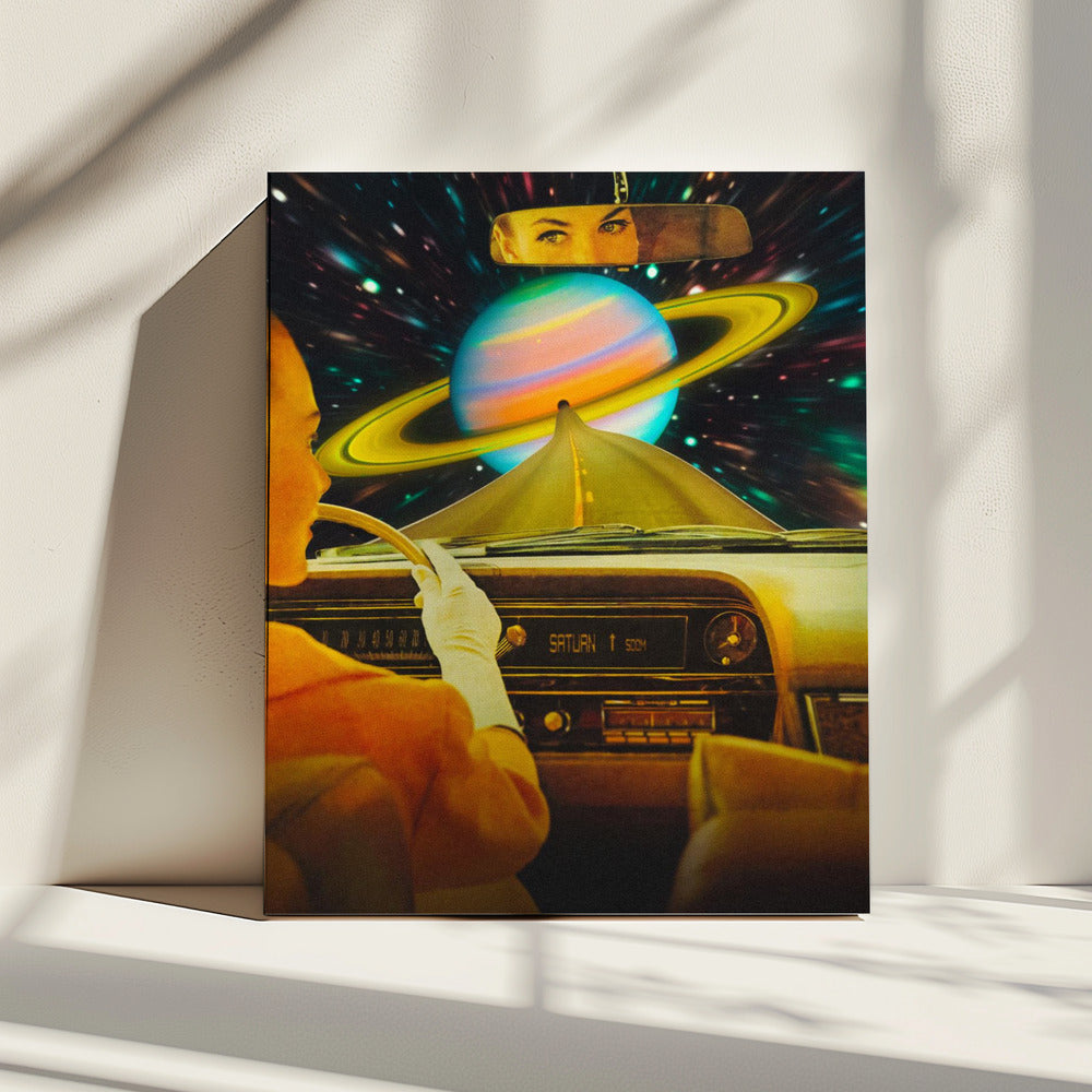 Saturn Commute | Leinwand