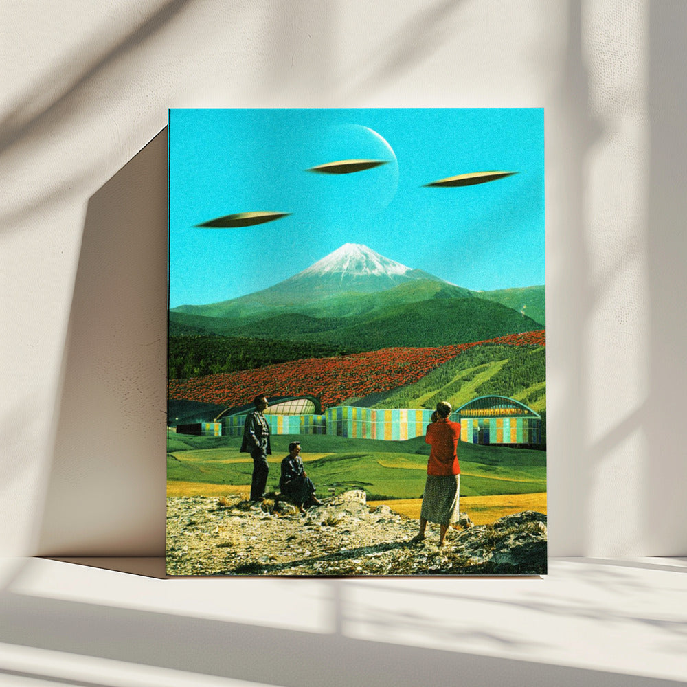 Eine Alien-Invasion | Leinwand