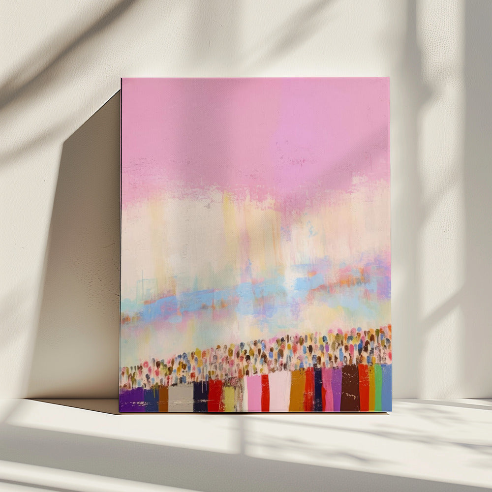 Pastell Reverie | Leinwand