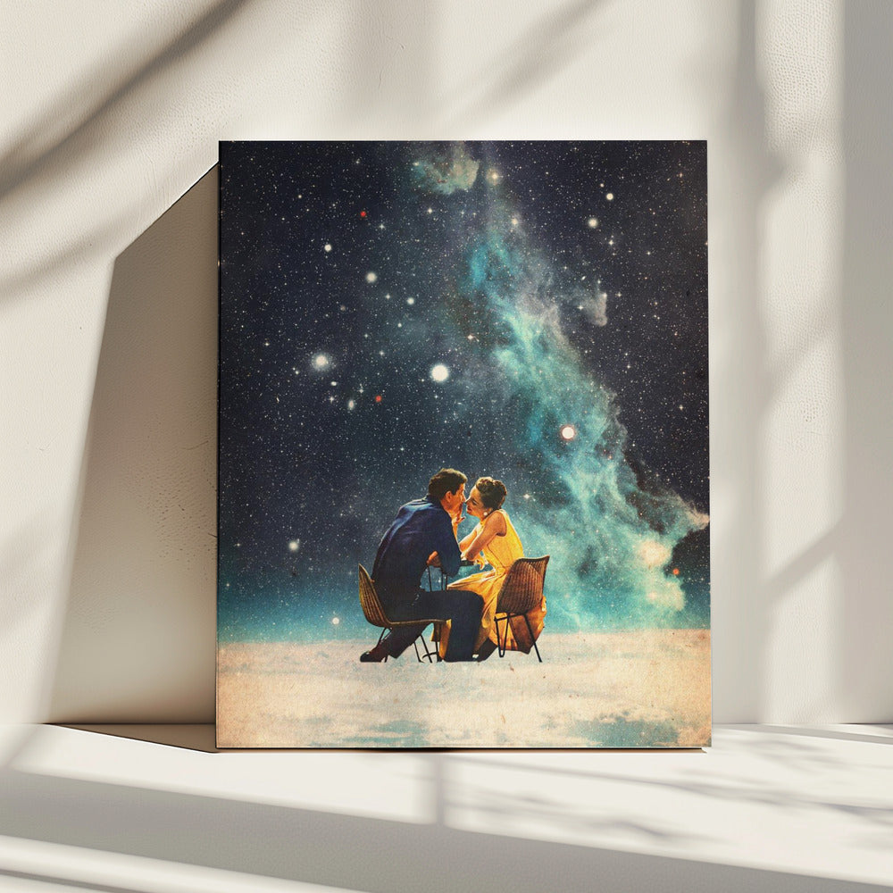 Ich bringe dich zu einem zweiten Date zu den Sternen | Leinwand