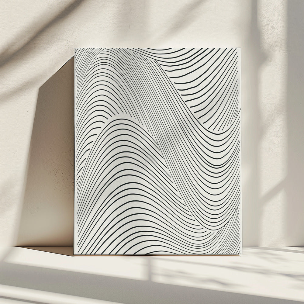 Minimale Linien Set #4 | Leinwand