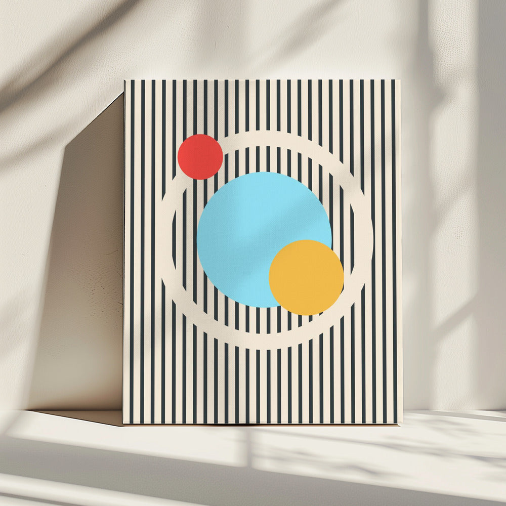 Minimale Planeten Serie #1 | Leinwand