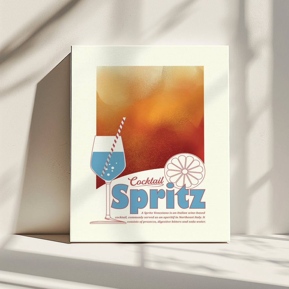 Aperol Spritz Druck | Leinwand